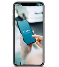 KINTO Share appen för bilpool i Stockholm 